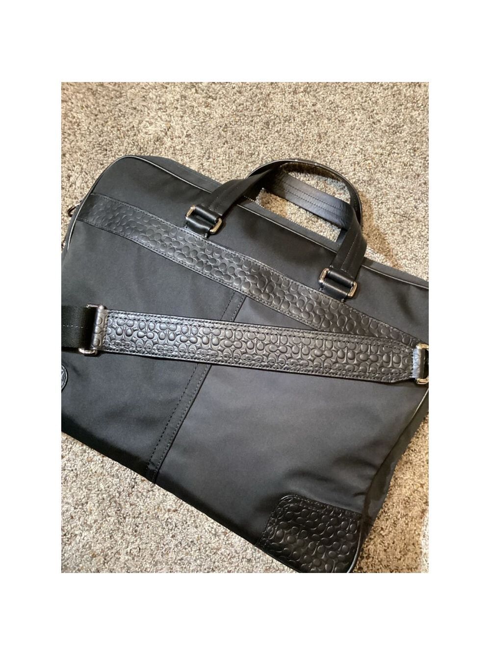Coach Metropolitan Briefcase with Adjustable Strap all original